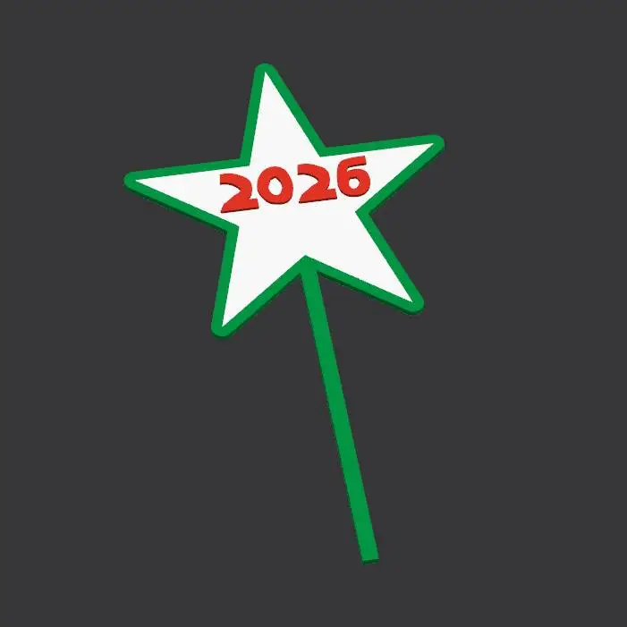 2026 Star Decoration