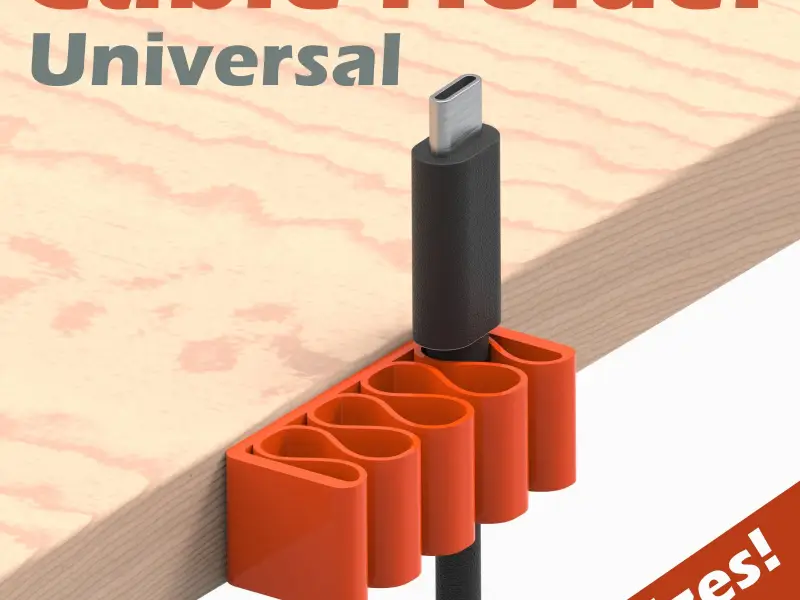 Universal Cable Holder