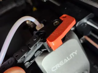 Snap In Place Bowden Tube Holder