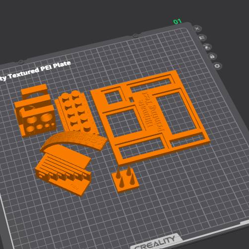 3D Printer Files | 3MF File | The Ultimate Printing Test | Creality Cloud