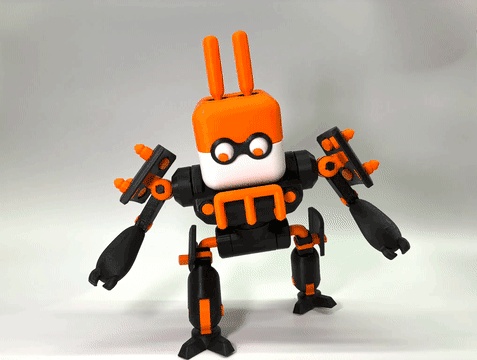 Moki | All-Rounder Form (Multi‑form Modular Robot)