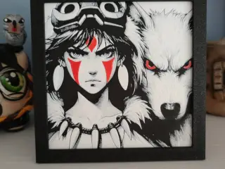 Hueforge Princess Mononoke
