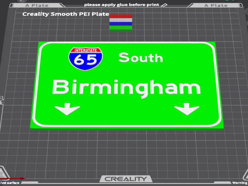 Highway Sign - Birmingham