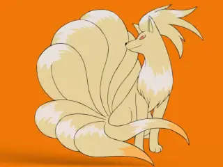 Ninetales Wall Art