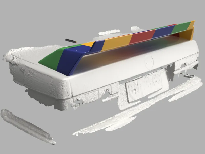 Spoiler bmw e30 (hvosh)