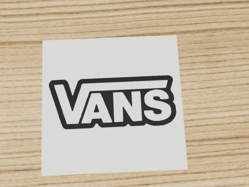 Vans classic streetwear logo design
