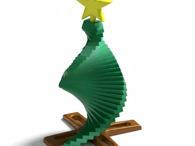 Árvore de Natal articulada - Decoração de Natal   WhatsApp-I