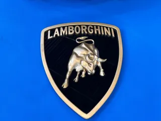 Lamborgini logo coaster