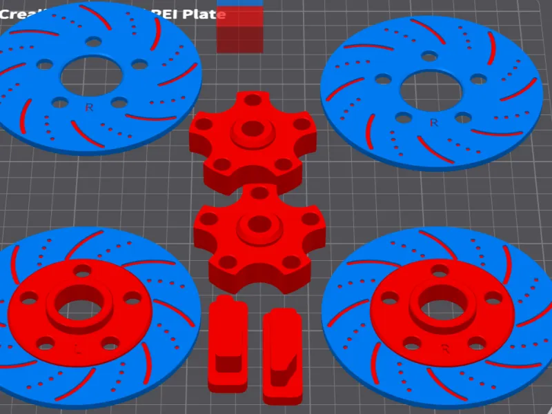 RadiLOW CALIPERS ONE PLATE