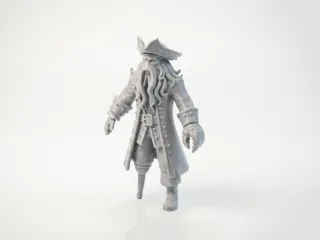 Davy Jones Figurine Movies & TV 3D Printable