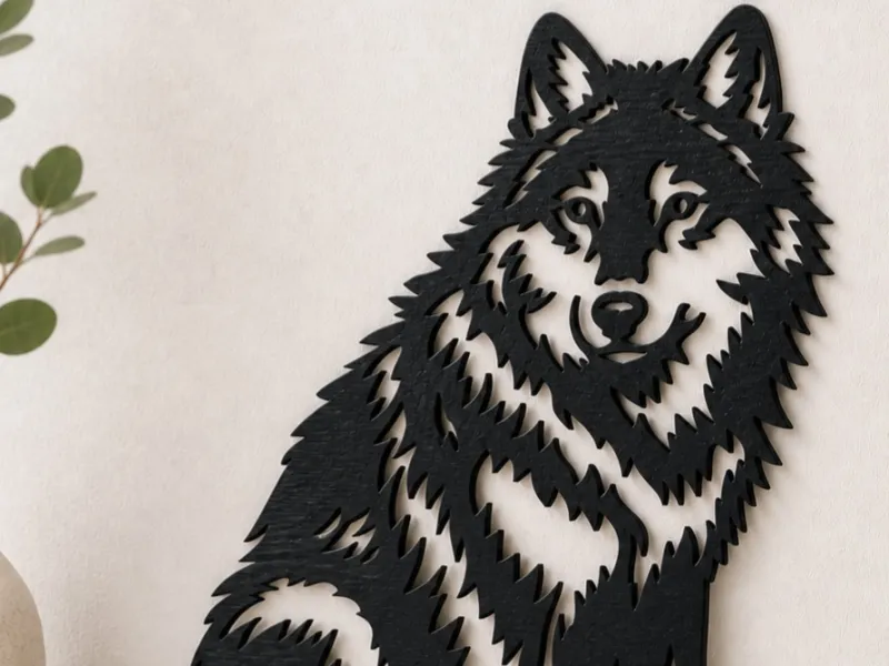 Siberian Husky Dog Pet Wall Art Home Decor
