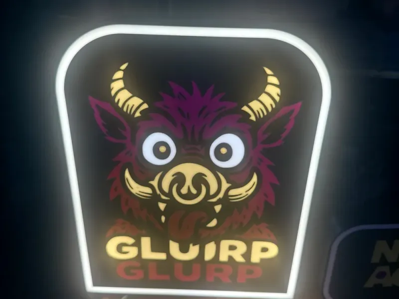 Dungeon Crawler Carl – Boîte lumineuse « Glurp Glurp »