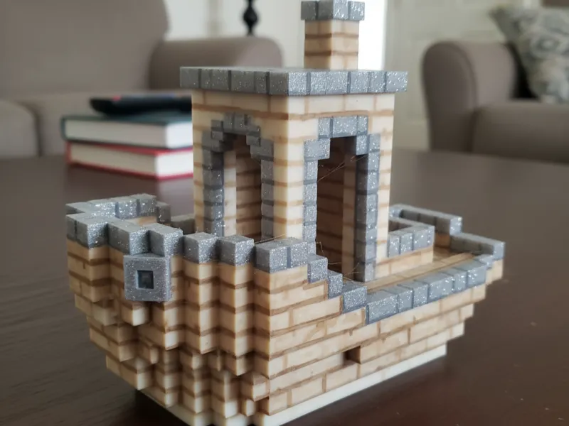Voxelbenchy: Das einzige Schiff, das auch Ihre Geduld abbaut