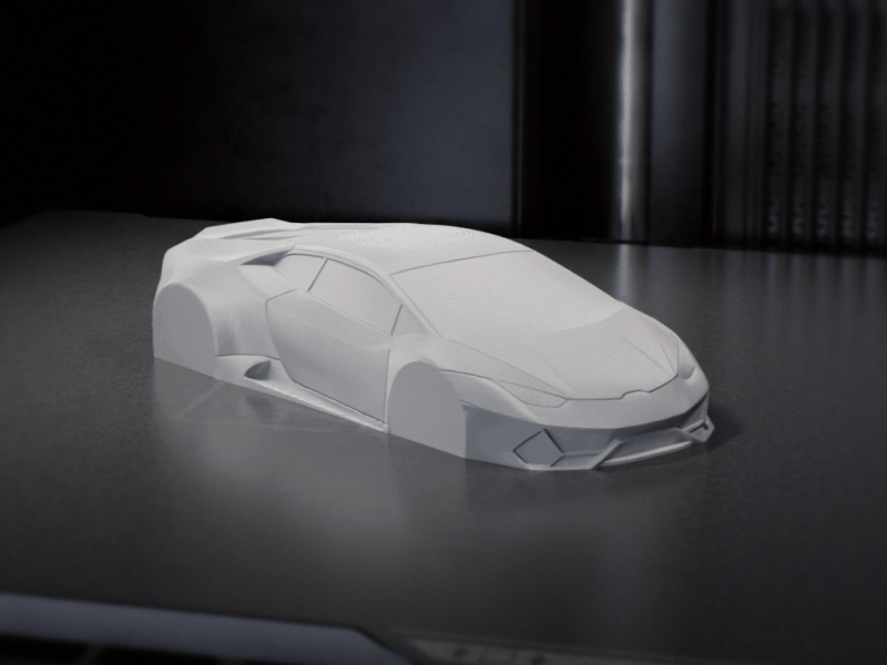 Lamborghini Veneno 3D Model for Mold Making