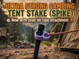 Ultra Strong Camping Tent Stake (Spike)-0