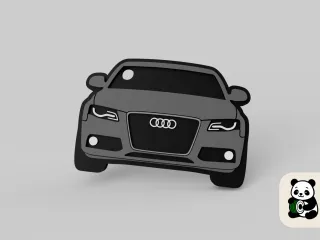 Car Keychain - Audi A4 (gen. B8)