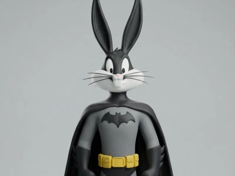 BUGS BUNNY-BATMAN-DESPIECE-NOAMS