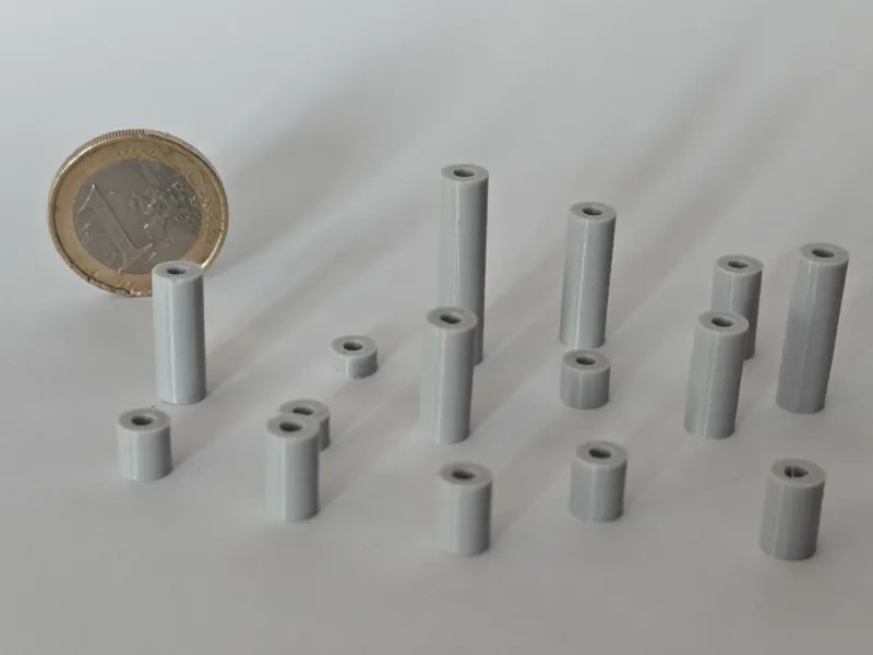 M2.5 Screw Spacers | 17 Sizes (3-35mm)