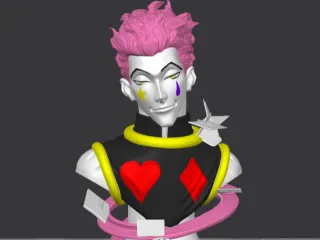 Hizoka busto multicolor HunterXHunter