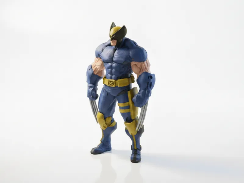 Figurine Wolverine Marvel imprimable en 3D