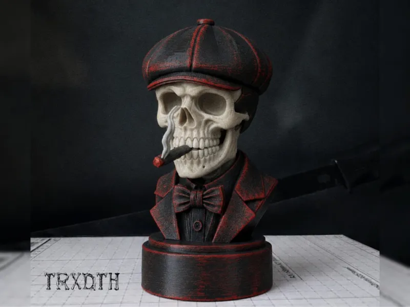 BLINDER SKULL - MAFIA - TOMMY SHELBY