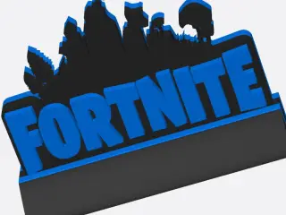 Fortnite Desk Logo