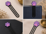 Cat Paw Print Bookmark-0