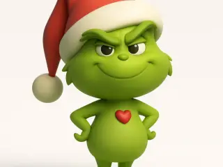 lovely grinch