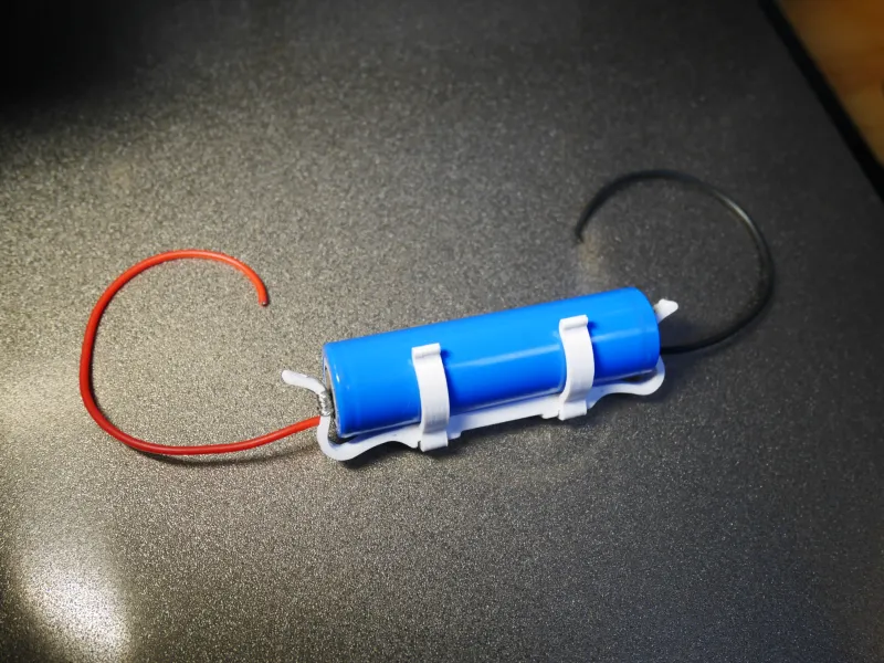 18650 Springy Battery Holder