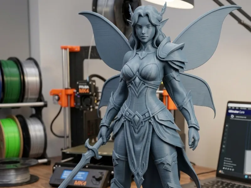 fairy swordswoman