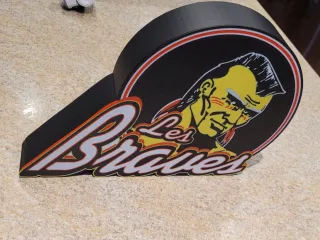 Boite lumineuse Les Braves