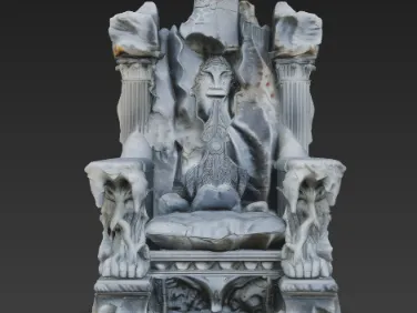 stone throne