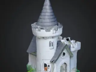 Castle pet house
