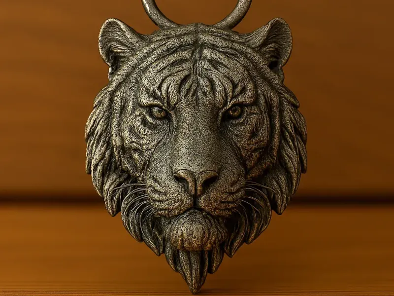 Tigre keychain