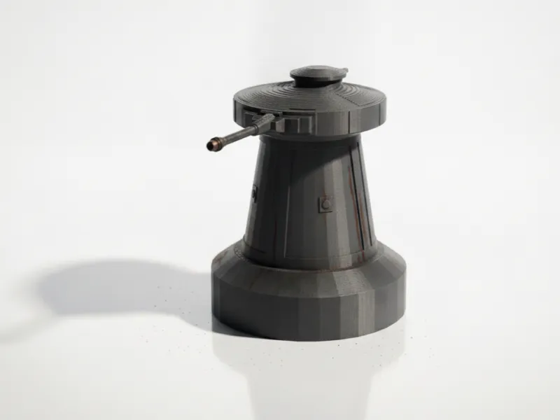 ホス防衛タレット スター・ウォーズモデル 3Dプリント可能