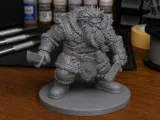 Snow Dwarf Rogue for DnD - Magic Series-0