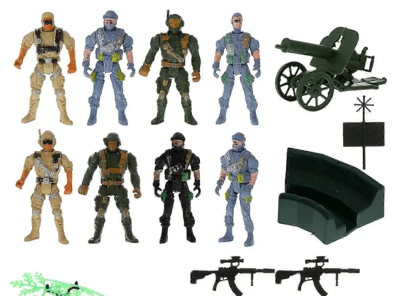 Mini Soldier Figure Weapon Set Army Military