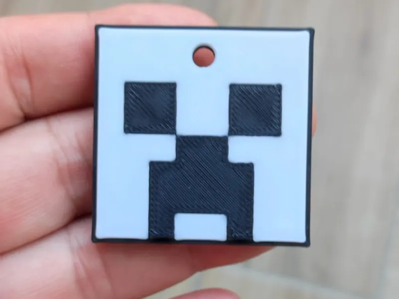 Porte-clés Tag Minecraft NFC - Porte-clés
