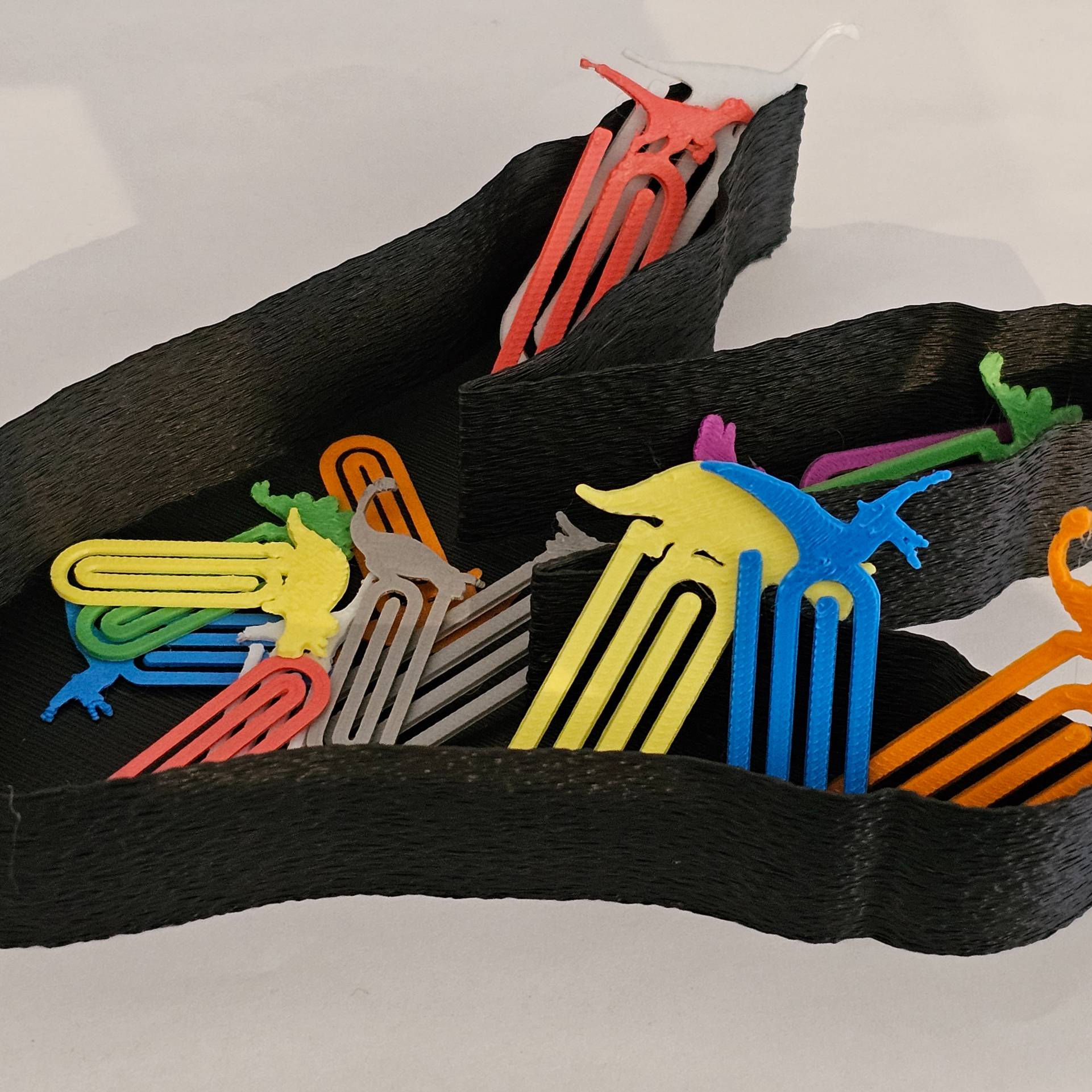 3D Printer Files 3MF File Dinosaur Themed Paperclips And Footprint 3d-printer-files-3mf-file-dinosaur-themed-paperclips-and-footprint