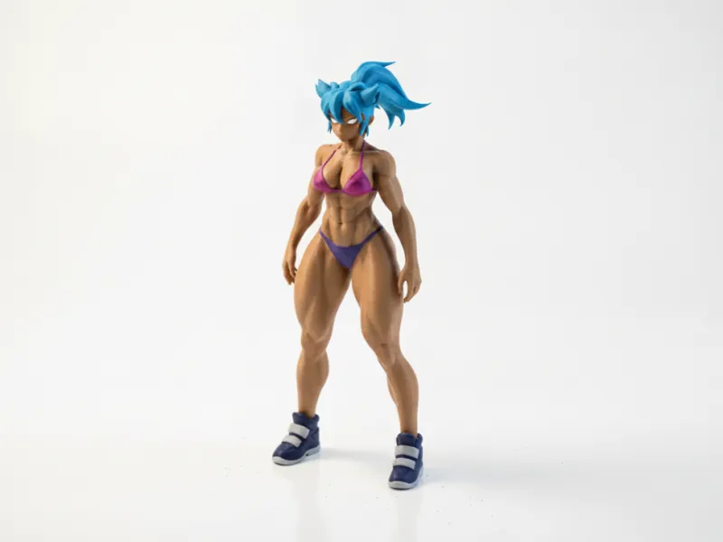 Athletic Female Figurine 3D Printable Model STL