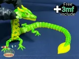 Flexi Leaf Dragon (Print-in-place)-0