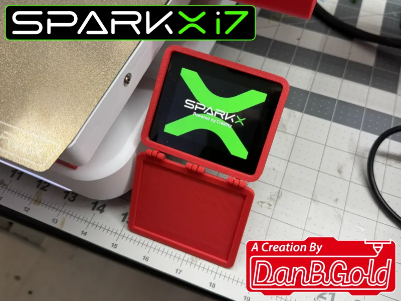 SparkX i7 Flip Down Screen Cover by DanBGold