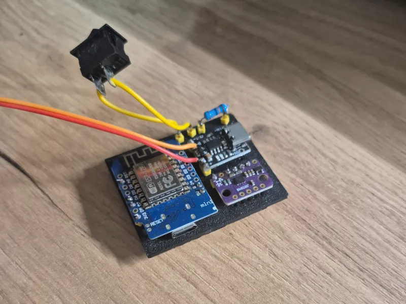DIY SlimeVR 追踪器 PCB 板（Wemos D1 Mini / BMI160 / TP40