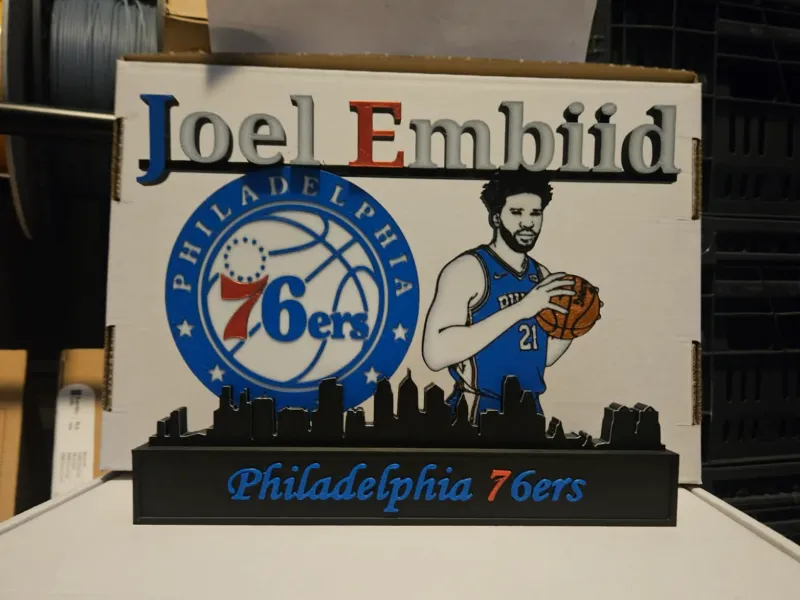 NBA - Philadelphia 76ers Joel Embiid display