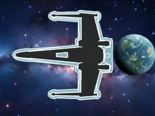 Llavero x-wing