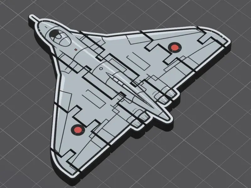 Avro Vulcan Multi-Colour Flexi