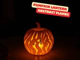 PUMPKIN LANTERN - ABSTRACT FLAMES-0