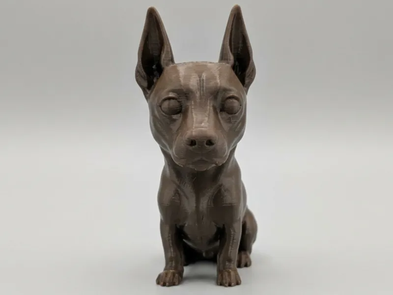 Young Doberman 3D Print – Doberman Pinscher Puppy Figurine