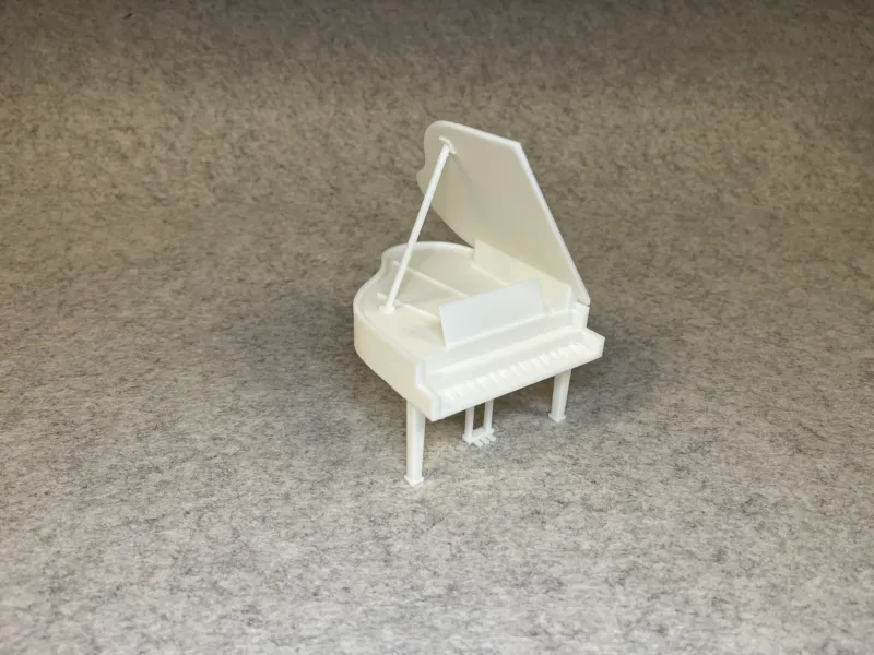 Dollhouse grande piano miniature house