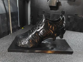 Realistic Soccer Cleat Trophy